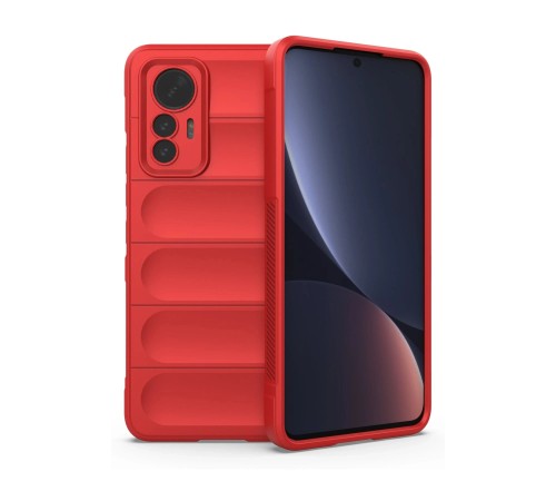Xiaomi Mi 12 Lite Kılıf Optimum Silikon - Kırmızı Xiaomi Mi 12 Lite Kılıf Optimum Silikon - Kırmızı