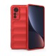 Xiaomi Mi 12 Lite Kılıf Optimum Silikon - Kırmızı