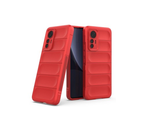 Xiaomi Mi 12 Lite Kılıf Optimum Silikon - Kırmızı Xiaomi Mi 12 Lite Kılıf Optimum Silikon - Kırmızı