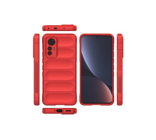Xiaomi Mi 12 Lite Kılıf Optimum Silikon - Kırmızı Xiaomi Mi 12 Lite Kılıf Optimum Silikon - Kırmızı