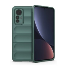 Xiaomi Mi 12 Lite Kılıf Optimum Silikon - Koyu Yeşil
