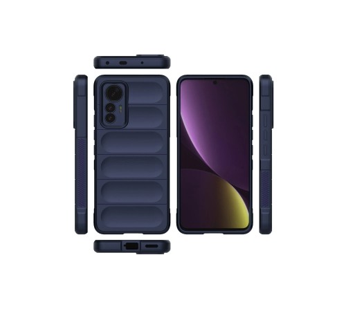 Xiaomi Mi 12 Lite Kılıf Optimum Silikon - Lacivert Xiaomi Mi 12 Lite Kılıf Optimum Silikon - Lacivert