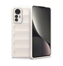 Xiaomi Mi 12 Lite Kılıf Optimum Silikon - Krem