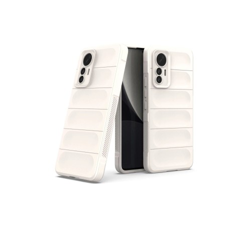 Xiaomi Mi 12 Lite Kılıf Optimum Silikon - Krem Xiaomi Mi 12 Lite Kılıf Optimum Silikon - Krem