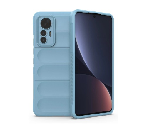Xiaomi Mi 12 Lite Kılıf Optimum Silikon - Sky Blue Xiaomi Mi 12 Lite Kılıf Optimum Silikon - Sky Blue