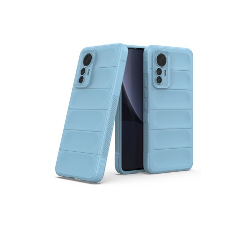 Xiaomi Mi 12 Lite Kılıf Optimum Silikon - Sky Blue Xiaomi Mi 12 Lite Kılıf Optimum Silikon - Sky Blue