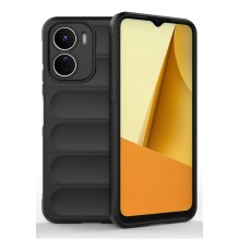 Vivo Y16 Kılıf Optimum Silikon - Siyah