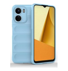 Vivo Y16 Kılıf Optimum Silikon - Sky Blue