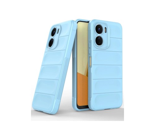 Vivo Y16 Kılıf Optimum Silikon - Sky Blue Vivo Y16 Kılıf Optimum Silikon - Sky Blue