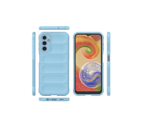 Samsung Galaxy A14 4G Kılıf Optimum Silikon - Sky Blue Samsung Galaxy A14 4G Kılıf Optimum Silikon - Sky Blue