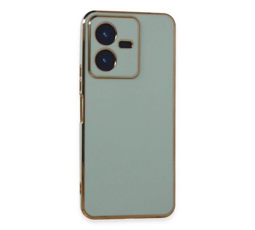 Vivo Y22 2022 Kılıf Volet Silikon - Açık Yeşil Vivo Y22 2022 Kılıf Volet Silikon - Açık Yeşil