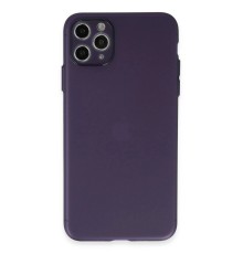 iPhone 11 Pro Kılıf Puma Silikon - Koyu Mor
