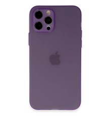 iPhone 12 Pro Kılıf Puma Silikon - Koyu Mor