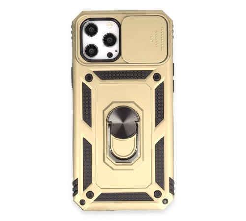 iPhone 12 Pro Max Kılıf Pars Lens Yüzüklü Silikon - Gold iPhone 12 Pro Max Kılıf Pars Lens Yüzüklü Silikon - Gold