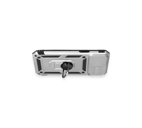 iPhone 12 Pro Max Kılıf Pars Lens Yüzüklü Silikon - Gümüş iPhone 12 Pro Max Kılıf Pars Lens Yüzüklü Silikon - Gümüş