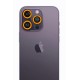 iPhone 12 Pro Neon Fosforlu Kamera Lens - Sarı