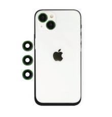 iPhone 14 Shine Kamera Lens - Yeşil