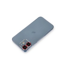 iPhone 12 Metal Kamera Lens Koruma Cam - Kırmızı