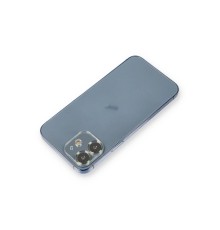 iPhone 12 Metal Kamera Lens Koruma Cam - Koyu Yeşil