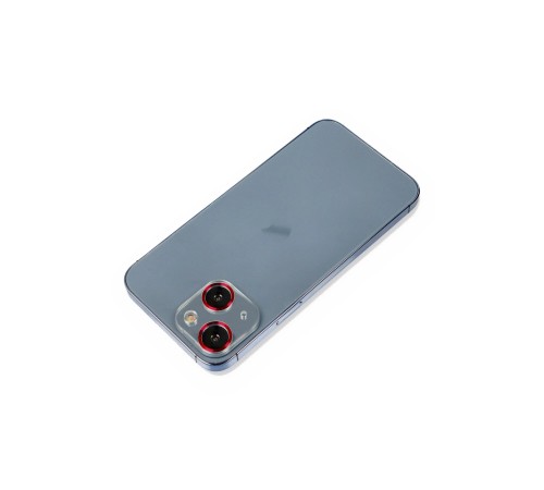 iPhone 13 Mini Metal Kamera Lens Koruma Cam - Kırmızı iPhone 13 Mini Metal Kamera Lens Koruma Cam - Kırmızı