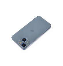 iPhone 14 Plus Metal Kamera Lens Koruma Cam - Mavi