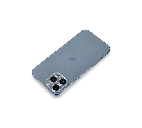 iPhone 14 Pro Metal Kamera Lens Koruma Cam - Sierra Blue iPhone 14 Pro Metal Kamera Lens Koruma Cam - Sierra Blue