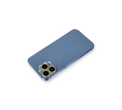 iPhone 12 Pro Shine Kamera Lens Koruma Cam - Gold iPhone 12 Pro Shine Kamera Lens Koruma Cam - Gold