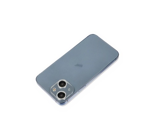 iPhone 13 Shine Kamera Lens Koruma Cam - Gümüş iPhone 13 Shine Kamera Lens Koruma Cam - Gümüş