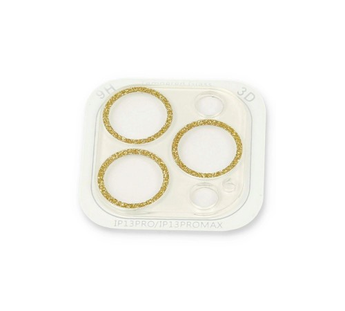 iPhone 13 Pro Shine Kamera Lens Koruma Cam - Gold iPhone 13 Pro Shine Kamera Lens Koruma Cam - Gold