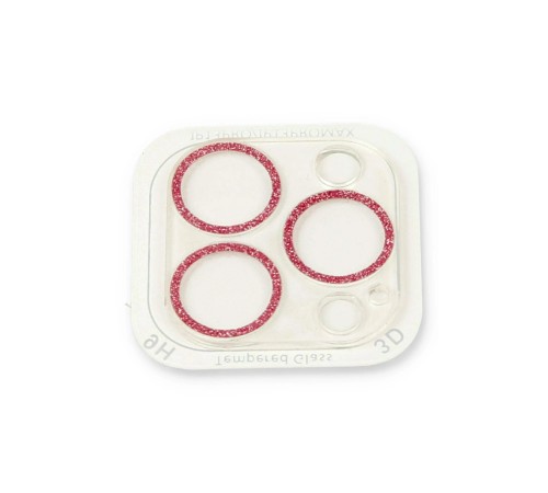 iPhone 13 Pro Shine Kamera Lens Koruma Cam - Pembe iPhone 13 Pro Shine Kamera Lens Koruma Cam - Pembe