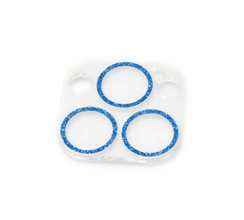 iPhone 13 Pro Max Shine Kamera Lens Koruma Cam - Mavi iPhone 13 Pro Max Shine Kamera Lens Koruma Cam - Mavi