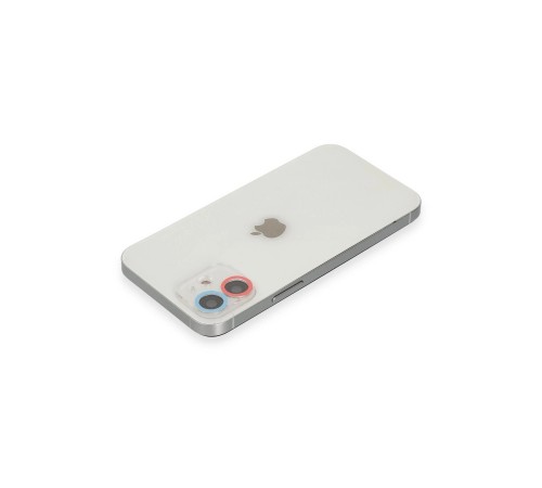 iPhone 11 Renkli Kamera Lens Koruma Cam - Pembe-Mavi iPhone 11 Renkli Kamera Lens Koruma Cam - Pembe-Mavi