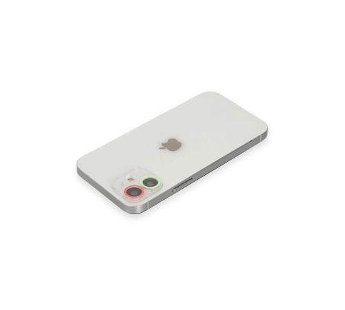 iPhone 11 Renkli Kamera Lens Koruma Cam - Yeşil-Pembe iPhone 11 Renkli Kamera Lens Koruma Cam - Yeşil-Pembe