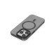 iPhone 14 Pro Max Kılıf Anka PC Magneticsafe Sert Metal Kapak - Siyah