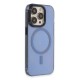 iPhone 14 Pro Max Kılıf Anka PC Magneticsafe Sert Metal Kapak - Sierra Blue