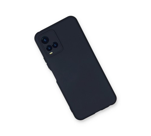 Vivo Y21S Kılıf Nano içi Kadife Silikon - Lacivert Vivo Y21S Kılıf Nano içi Kadife Silikon - Lacivert