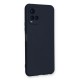 Vivo Y21S Kılıf Nano içi Kadife Silikon - Lacivert