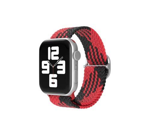 Apple Watch 38mm Star Kordon - Kırmızı-Siyah Apple Watch 38mm Star Kordon - Kırmızı-Siyah