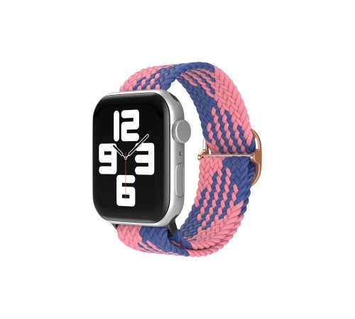 Apple Watch 38mm Star Kordon - Pembe-Mavi Apple Watch 38mm Star Kordon - Pembe-Mavi