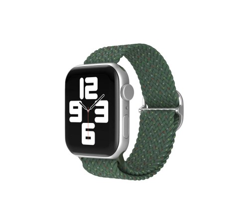 Apple Watch 38mm Star Kordon - Benekli Koyu Yeşil Apple Watch 38mm Star Kordon - Benekli Koyu Yeşil