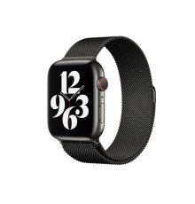 Apple Watch 38mm Metal Mıknatıslı Kordon - Siyah