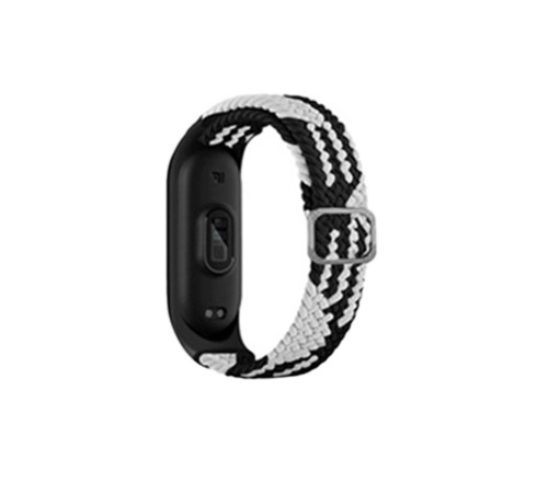 Xiaomi Mi Band 4 Star Kordon - Siyah-Beyaz Xiaomi Mi Band 4 Star Kordon - Siyah-Beyaz