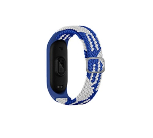 Xiaomi Mi Band 4 Star Kordon - Mavi-Beyaz Xiaomi Mi Band 4 Star Kordon - Mavi-Beyaz