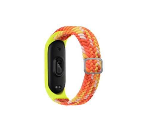 Xiaomi Mi Band 6 Star Kordon - Turuncu-Sarı Xiaomi Mi Band 6 Star Kordon - Turuncu-Sarı
