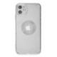 iPhone 11 Kılıf Santa Lens Silikon - Şeffaf