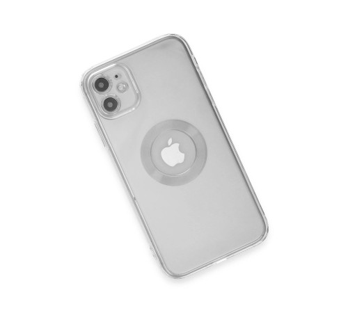 iPhone 11 Kılıf Santa Lens Silikon - Şeffaf