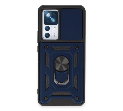 Xiaomi Mi 12T Pro Kılıf Pars Lens Yüzüklü Silikon - Lacivert Xiaomi Mi 12T Pro Kılıf Pars Lens Yüzüklü Silikon - Lacivert