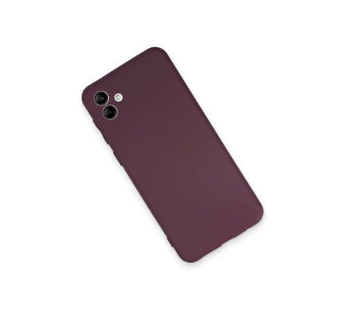 Samsung Galaxy A04E Kılıf First Silikon - Mor Samsung Galaxy A04E Kılıf First Silikon - Mor