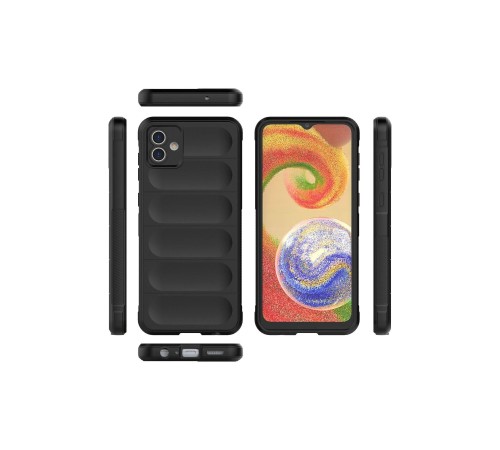 Samsung Galaxy A04E Kılıf Optimum Silikon - Siyah Samsung Galaxy A04E Kılıf Optimum Silikon - Siyah