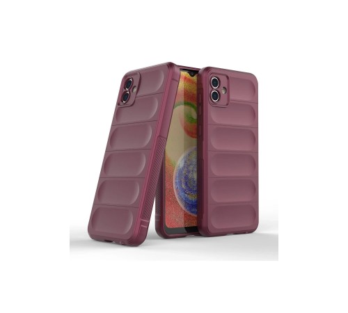 Samsung Galaxy A04E Kılıf Optimum Silikon - Bordo Samsung Galaxy A04E Kılıf Optimum Silikon - Bordo